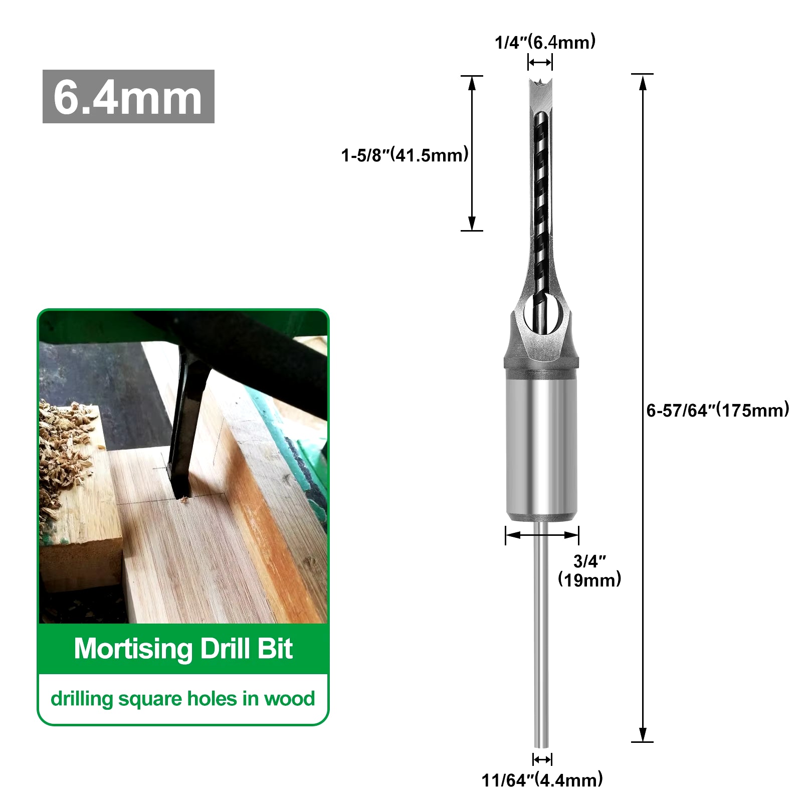 Woodworking Square Drill